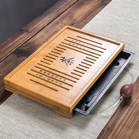 Buy beautifully decorated, trendy, custom and handmade tea set table at alibaba.com. GRANDNESS Gongfu Tea Table KungFu Tea Set Natural Bamboo ...