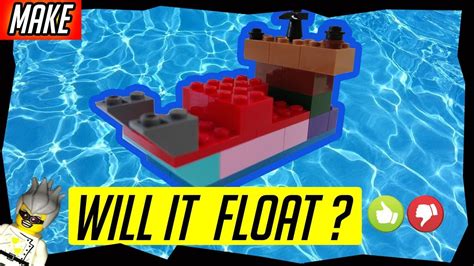 Will It Float Lego Ocean Liner Boat Lego Moc 5 Minute Build