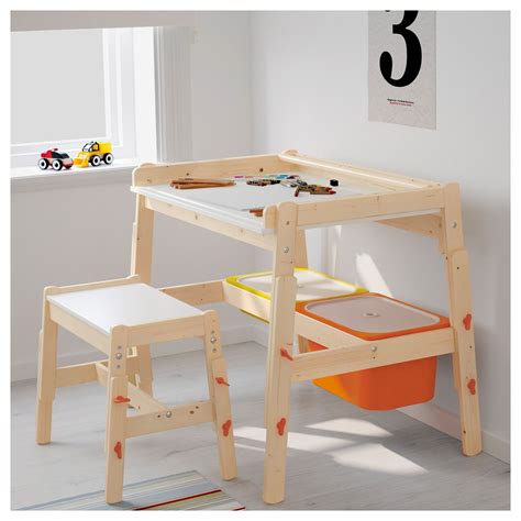 Ikea Flisat Childrens Desk Adjustable Childrenroomideas Childrens