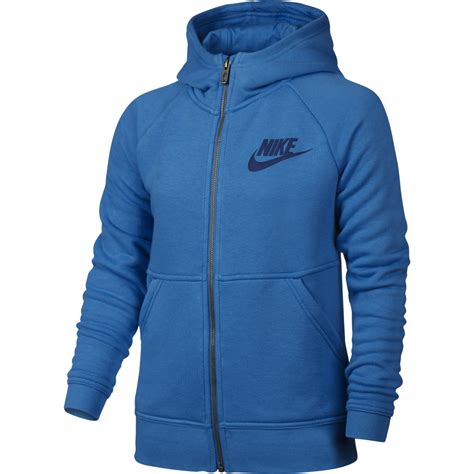 Nike Girls Sportswear Modern Hoodie in Blue | Excell Sports UK