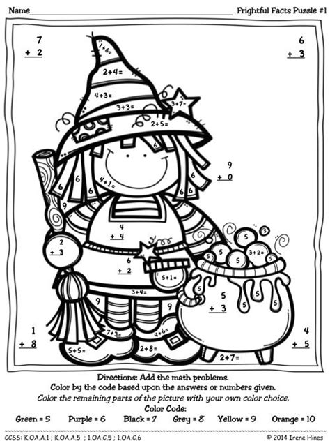 3rd Grade Halloween Coloring Pages - Coloring Pages Ideas