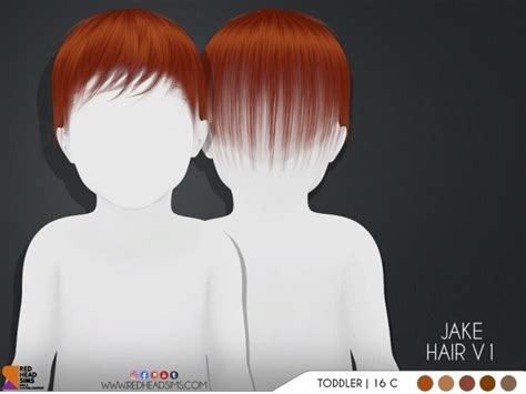 Jake Infant Hair At Redheadsims Sims 4 Updates