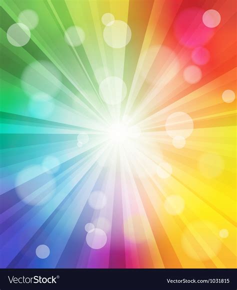 Colorful Light Effect Background Royalty Free Vector Image