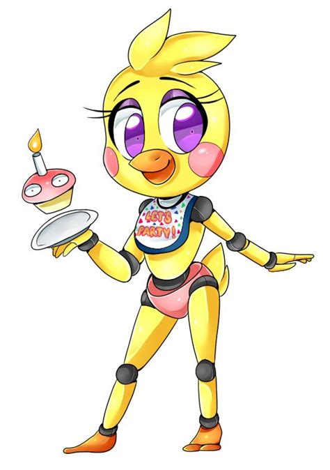 Five Nights At Freddys 2 Toy Chica Anime Arte Horror Aneis