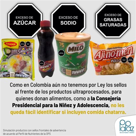 Menos Comida Chatarra En Donaciones El Pedido De Red Papaz Colombia