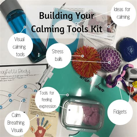 Building A Calming Tools Kit In 2020 Calm Down Kit Calm Down Corner