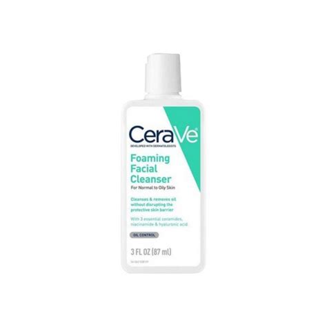 Cerave Foaming Facial Cleanser For Normal To Oily Skin 87ml Bd Amajan