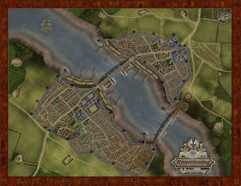 Cruzamento Unlabeled By Coyotemax Fantasy City Map Fantasy Map Town Map