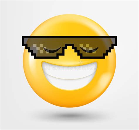 Boss Emoji 3d Vector Emoticon Isolated On White Background Stock
