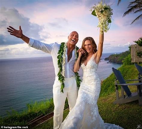 Dwayne Johnsons Bride Lauren Hashian Wore Mira Zwillinger Wedding Gown