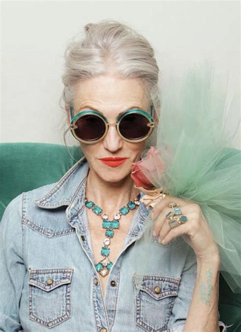 the spectacular women of ‘advanced style model for karen walker photos by ari seth cohen