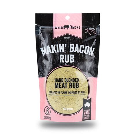 Makin Bacon Rub Wyld Smoke Bbq