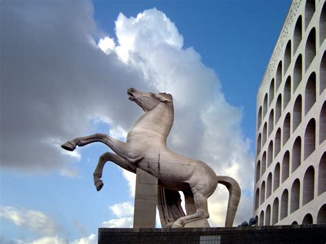 デスクトップ壁紙 動物 シティ イタリア 建物 うま 空 像 ローマ 記念碑 雲 ワオ シエロ 詳細