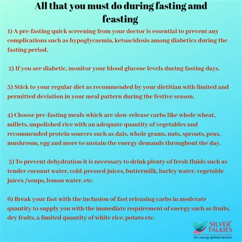 Feasting And Fasting During Festival Things That You Must And Must Not Do