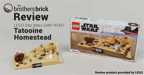 Lego Star Wars 40451 Tatooine Homestead Gwp For 2021 May The Fourth