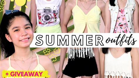 Motivators' summer giveaways will help make your event a memorable one!. SUMMER OUTFIT IDEAS + GIVEAWAY | itsmetrishag - YouTube