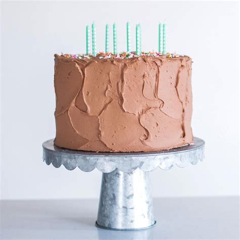 Confetti Birthday Cake With Chocolate Buttercream Recipe How To Make It