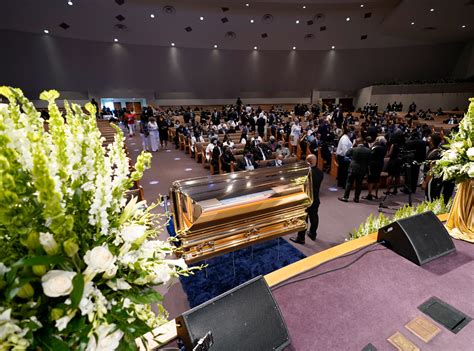 George Floyd Laid To Rest In Private Funeral In Houston 2 Weeks After