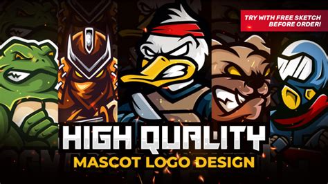 Create An Awesome Esport Gaming Twitch Mascot Logo By Norzone Fiverr