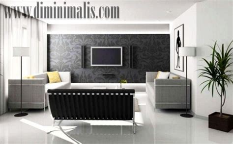 Desain ruang tamu lesehan minimalis 3. 4 Ide Desain Ruang Tamu Dengan TV Ciptakan Nuansa Santai