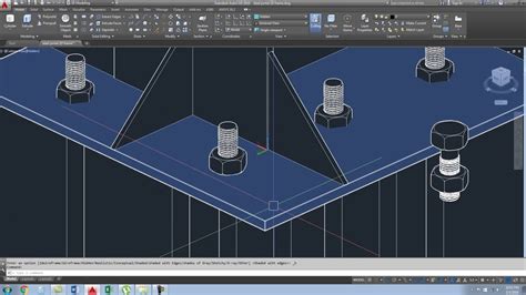 2d Steel Portal Frame In Autocadpart1 Youtube