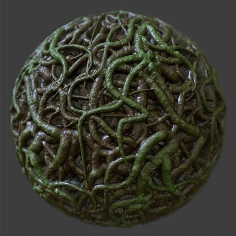 Vines PBR Material Physically Based Rendering Pbr Free Textures