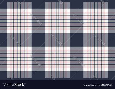 Seamless Check Shirt Fabric Texture Royalty Free Vector