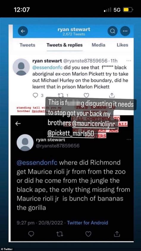 Afl Community Rallies Around Richmond Tigers Players After Vile Racist
