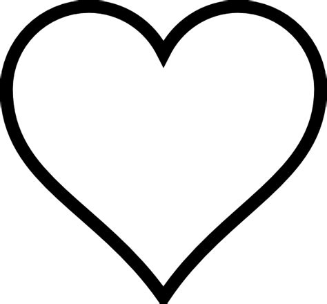 White Heart Clip Art At Vector Clip Art Online Royalty