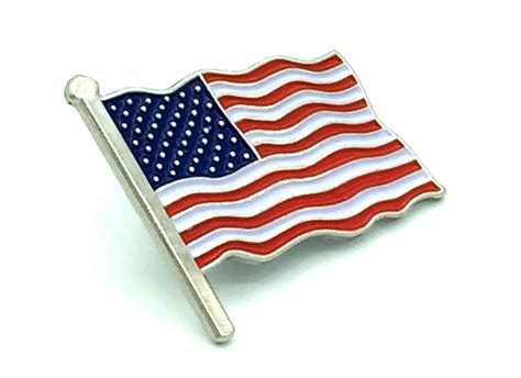 Patriotic Bald Eagle Usa Flag Ribbon Lapel Pins Tg4953 Free Shipping Service Get The Product You