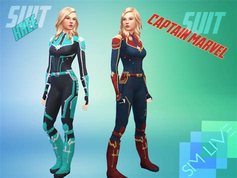 Marvel Sims 3 Outfits