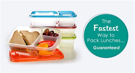 Bpa Free Single Lid 3 Compartment Bento Style Food Containers