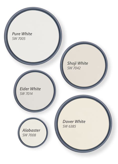 Our Top 5 Shades Of White Tinted By Sherwin Williams