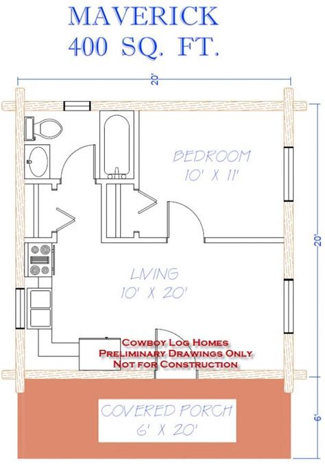 400 Sq Ft Floor Plans Ponderosa Plan 1248 Sq Ft Small Log Home