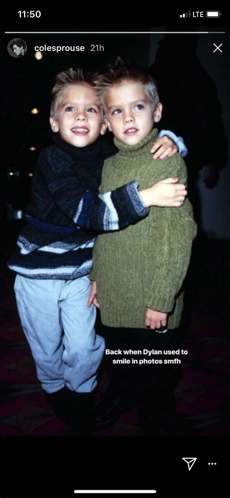 Cole Sprouse Pokes Fun At Twin Dylan In Throwback Photo