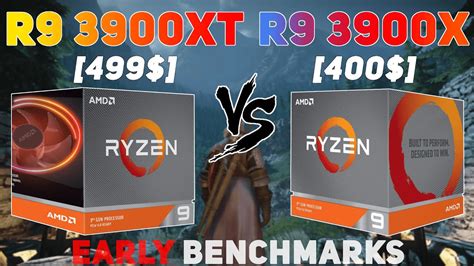 Ryzen 9 3900x Vs Ryzen 9 3900xt Ryzen 9 3900xt Early Benchmarks Youtube