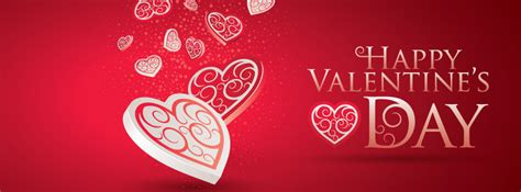 Happy Valentines Day Heart Love And Roses Facebook Cover Photos