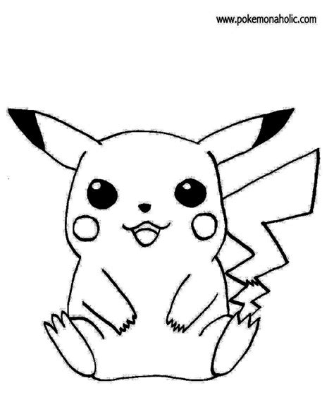 Pikachu Coloring Pages At Free Printable Colorings