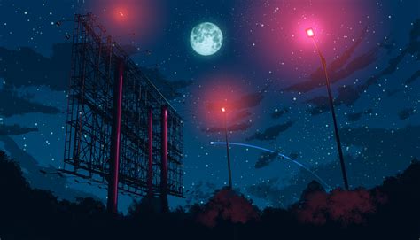 Anime Night Sky Aesthetic