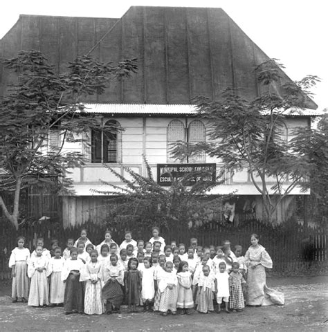 municipal school for girls manila philippines early 20th century filipino architecture