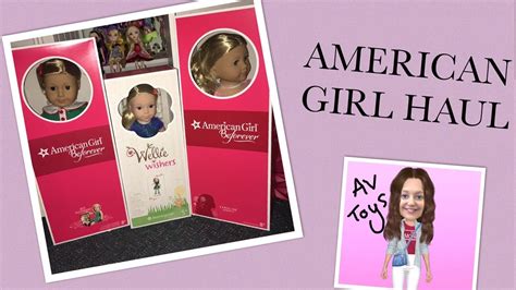 American Girl Doll Haul Huge Haul Youtube