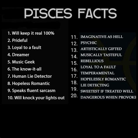 Pisces Facts Know It All How To Know Lie Detector Pisces Facts Keep