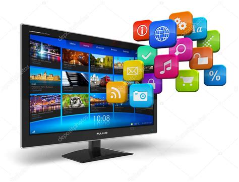 Internet Television Concept — Stock Photo © Scanrail 8311210