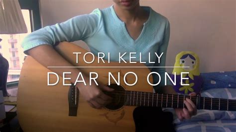 Dear No One Tori Kelly Acoustic Live Cover Youtube