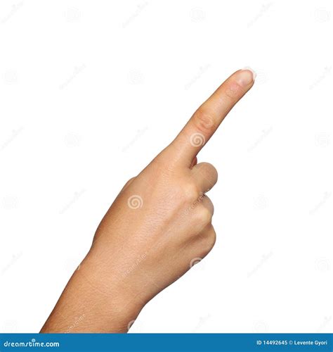 Pointing Finger Royalty Free Stock Photo Image 14492645