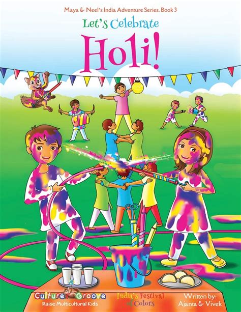 Let's Celebrate Holi! Picture Book | Bicultural Mama®