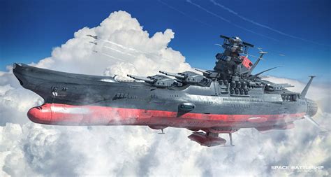 Artstation Space Battleship Yamato 2199