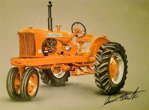 Allis Chalmers Wd 45 Mixed Media By Aaron Theartguy