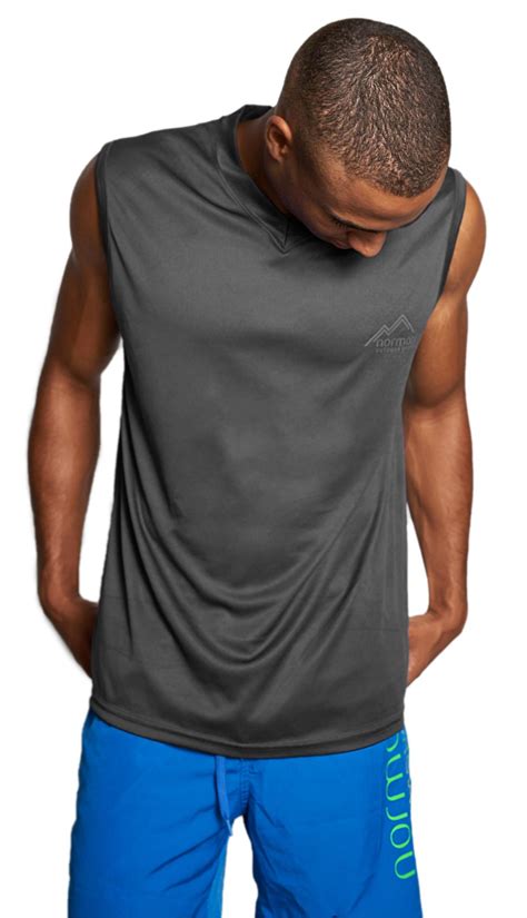 Sport Tanktop Unterhemd Fitness Muscle Shirt für Herren Sonnenschutz