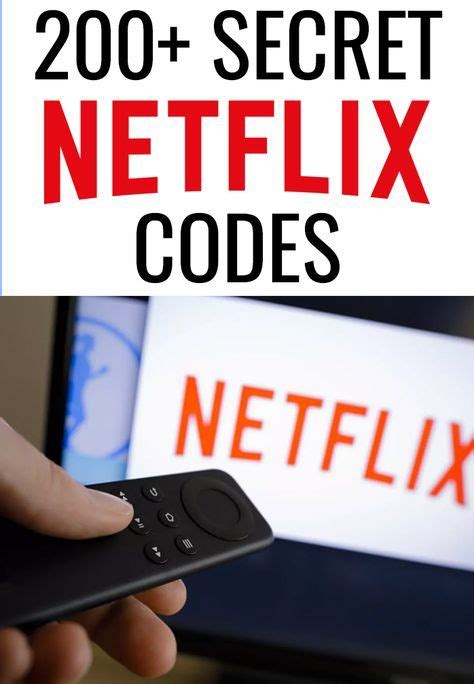 The Big List Of 200 Secret Netflix Codes Netflix Codes Netflix